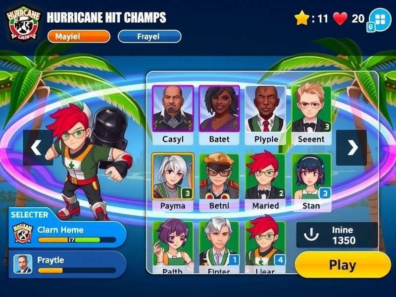 Hurricane Hit Champs Gameplay Screenshot