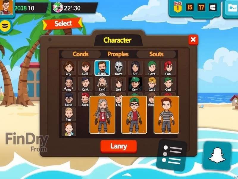 Hurricane Hit Champs Character Selection